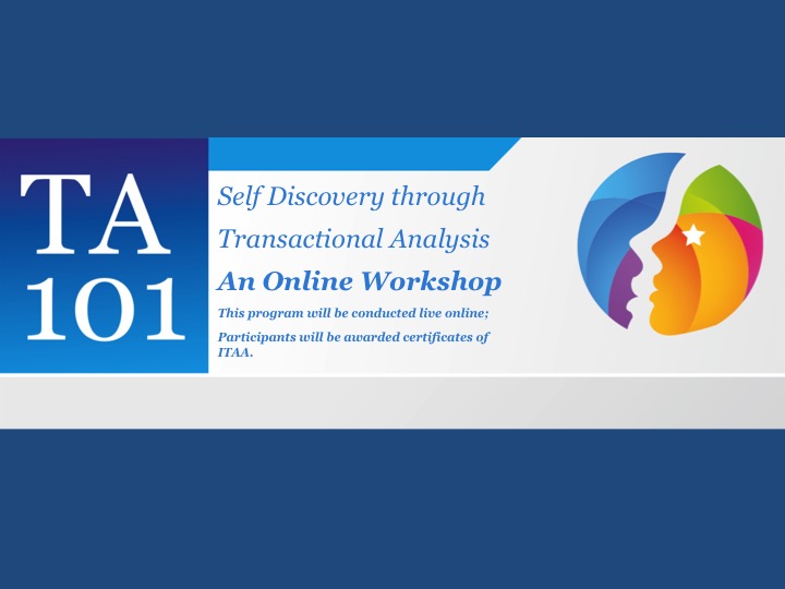 TA 101 Online ; 2 Day Interactive Workshop – 10th/11th April, 2020
